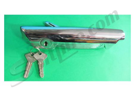 Maniglia porta anteriore destra con chiave Fiat 1300/1500, 1500C