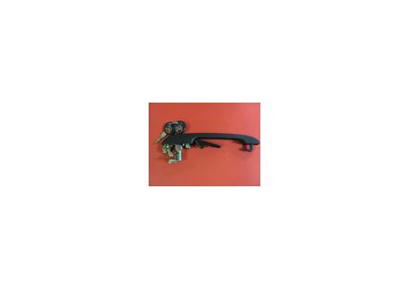 Maniglia porta anteriore destra con mostrina inox Volkswagen Golf  fino '91