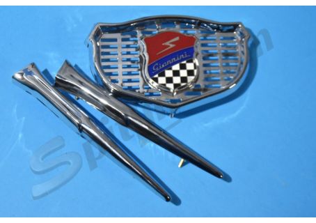 Mascherina anteriore Fiat 500 Giannini