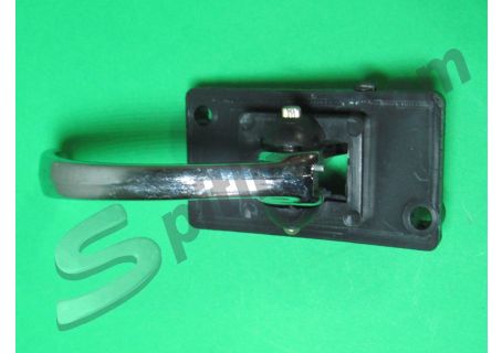 Maniglia apriporta  interna a 2 fori leva cromata Fiat  500 L/R, 124, 125, 126, 127, 128, 128 C, 131, 132