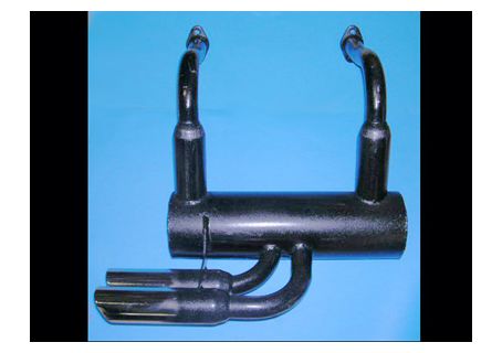 Marmitta sportiva a 2 uscite  Fiat 126