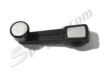Maniglia alzacristallo in plastica nera Autobianchi A112 1^ serie