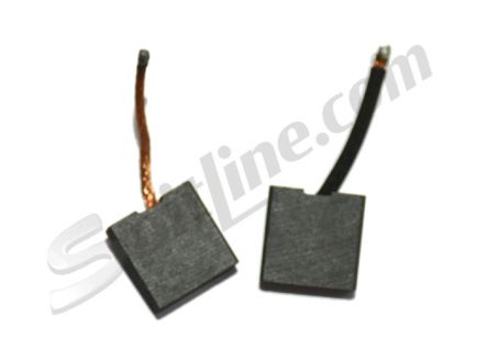 Coppia spazzole dinamo imp. Marelli (per DN44/34, DN44/45, 46A 250/300 12Volt) Alfa Romeo Giulietta - Lancia Appia, Flaminia