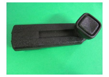 Maniglia alzacristallo in plastica nera Autobianchi A112