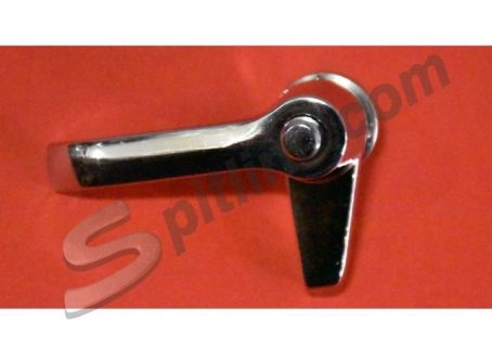 Maniglia completa sinistra apertura deflettore Alfa Romeo Giulia 1300, Duetto Spider 1300/1750/2000 - Fiat 124 Spider