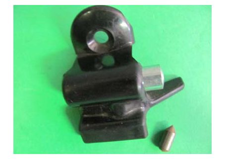 Pulsante scorrivetro destro in plastica nera Fiat 500 Giardiniera