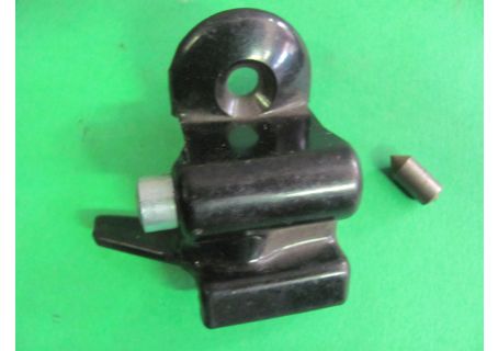 Pulsante scorrivetro sinistro in plastica nera Fiat 500 Giardiniera