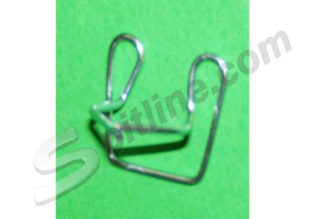 Molletta per fissaggio modanatura sottoporta Fiat 500, 600; portiere o parafanghi Fiat 1100R