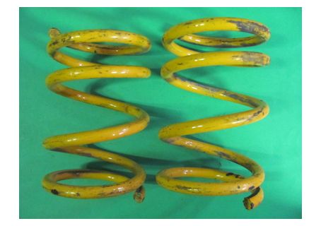 Coppia molle ribassate usate per sospensione posteriore Fiat 500 F/L/R