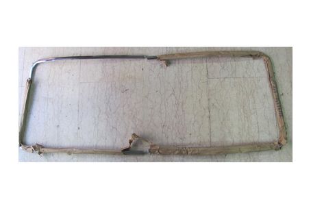 Modanatura 2194390+2194391 per guarnizione lunotto Lancia Fulvia Berlina 1,2 (fino vett.1192)-Fulvia Berlina 1,3 (fino vett. 6298) orig.818.100