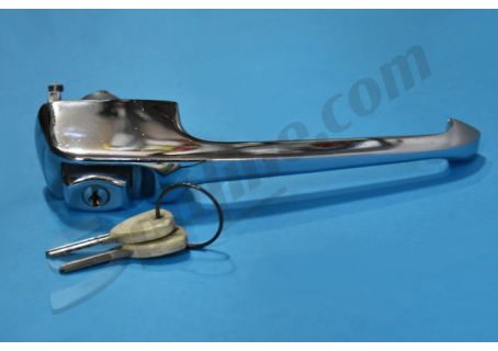 Maniglia esterna con blocchetto e chiavi porta anteriore destra Lancia Fulvia Berlina 2^ serie 5 marce (’70-’72)