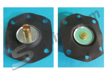 Membrana pompetta di ripresa (tipo grande) per carburatore Solex C35, Solex C40 2° tipo, ecc.
