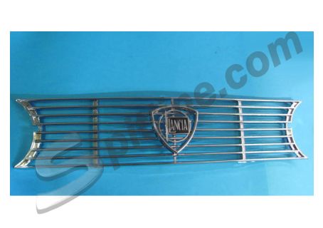 Mascherina anteriore radiatore in plastica cromata con scudo centrale Lancia Fulvia Coupé 1,3S 2^ serie - Coupé 1,3S Montecarlo - 1600 HF 2^ serie ('70-'74)