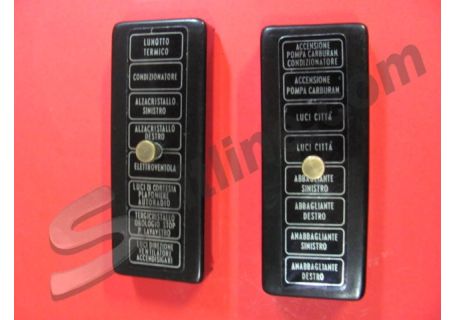 Coppia coperchi usati per scatole porta fusibili Alfa Romeo Montreal