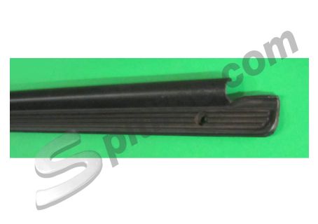 Modanatura battitacco destra o sinistra in plastica nera Fiat 127 2^ serie