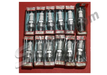 Serie 12 candele Champion N63Y Ferrari 365GT, 365 GT4 BB, 512 BB, BOXER, 512 BBi - Fiat 124 Abarth Rally