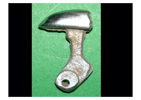 Levetta cassetto cruscotto TIPO A per Fiat 1100 ecc.