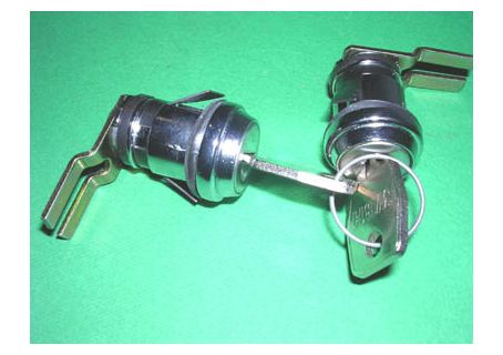 Nottolino serratura apertura porta sx+dx con 2 chiavi Triumph Spitfire MK2-MK3-GT6 (Mk1-Mk2)-TR4-TR6