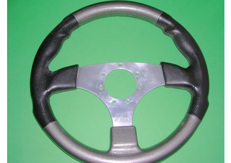 Volante sportivo usato OBA grigio-nero
