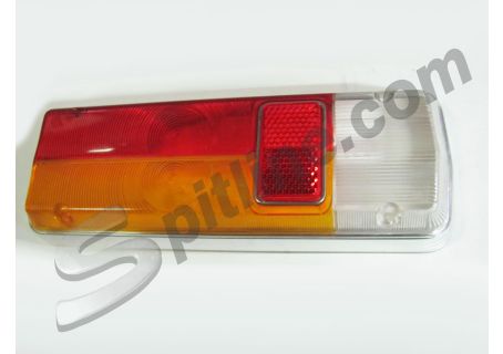 Plastica fanale posteriore sinistro Olsa con catadiottro Alfa Romeo Giulia Super 1600 ('65-'71), Giulia Super 1300/1600 ('72-'74), Giulia Nuova Super ('74-'77)