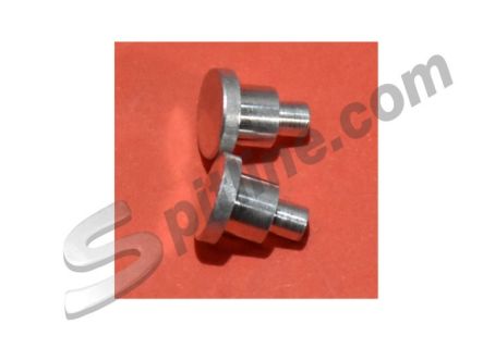Coppia perni per sportello benzina Alfa Romeo Giulia, GT Bertone, Berlina 1750/2000, Junior Zagato
