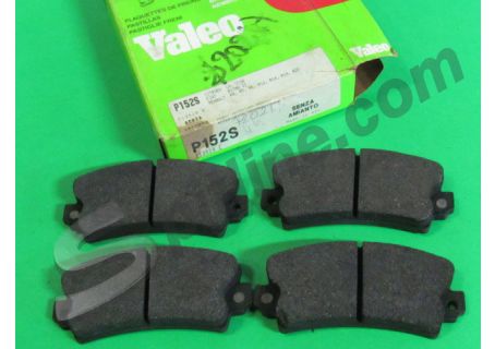Serie pastiglie freno anteriori Valeo P152S impianto Bendix Citroen LN, Visa - Fiat Ritmo 2^ serie - Renault R4, R5, R6, R12, R14, R18, R20 