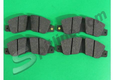 Pastiglie freno anteriori (spessore mm 15) Fiat 130 Berlina 1^ serie