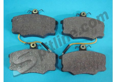 Pastiglie freno anteriori Lancia Thema 2,0 i.e, 16V, Turbo, 2,4/2,5, Turbo Diesel, 2,8 i.e, 3,0 i.e V6 ('84-'88) - Fiat Croma ('85-'88)