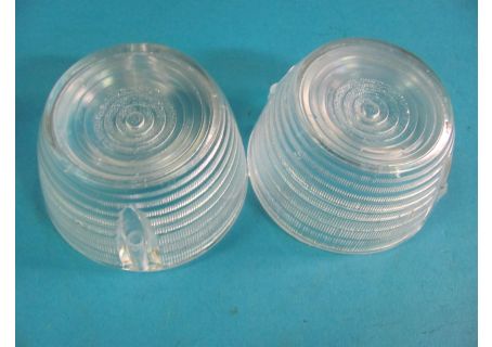 Coppia plastiche fanale Alfa Romeo Casaro Autobus