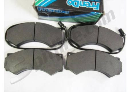Pastiglie freno anteriori con segnalatore WVA 29024 DAF serie 500, 600, 700, 800, 45 - Iveco Gamma Zeta, Bus