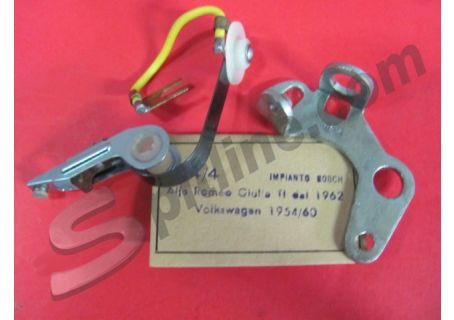 Puntine per spinterogeno imp. Bosch Alfa Romeo Giulia TI (dal '62→) - Autovetture Volkswagen ('54-'60) - Opel Kapitan 47 ('50→) - Moto BMW ('51-'54)