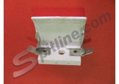 Portalampada luce cofano motore Alfa Romeo Giulia, GT Junior Bertone, ecc. (foro di fissaggio sulla plastica)