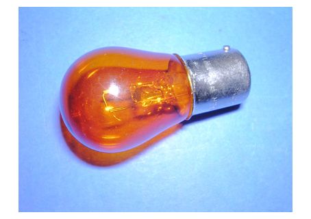 Lampada arancio 12V-21W ad 1 filamento