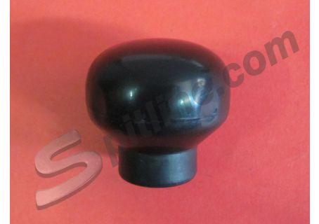 Pomello asta leva cambio in plastica nera  (innesto a pressione) Alfa Romeo Giulietta 2^ serie, Giulia, GT Junior ('65→), GT V. 1750/2000 Bertone, Duetto (→'82), 1750/2000 Berlina