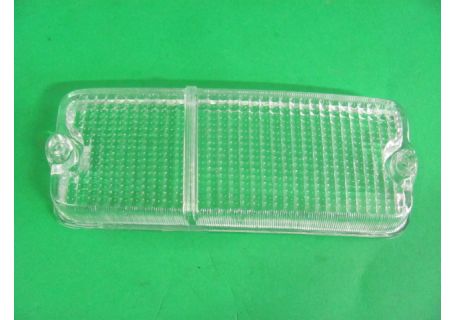 Plastica incolore fanale freccia anteriore sinistra Fiat 127 1^ serie - Foro per vite piccolo