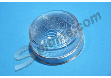 Plastica fanale anteriore con bordo cromato Renault R8