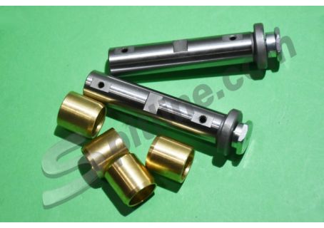 Coppia perni inferiori corti con 4 boccole sospensione Fiat 500 A/B/C Topolino