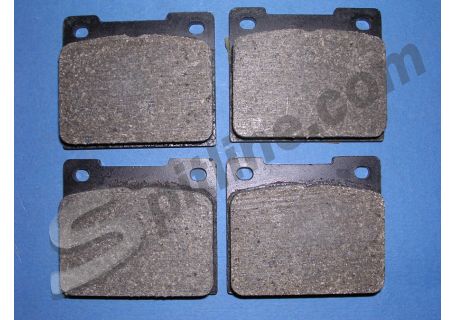 Serie pastiglie freno posteriori impianto Girling Lancia Fulvia 2^ serie ('71→), Fulvia 3, Flavia 2000 ('72→), Lancia 2000