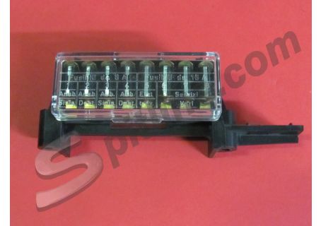 Scatola portafusibili a 8 posizioni (4 fusibili da 8 A + 4 fusibili da 16 A)
