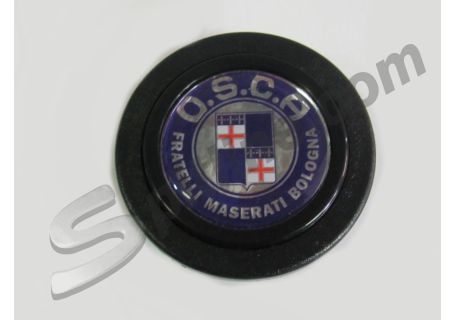 Pulsante clacson per volante logo Osca