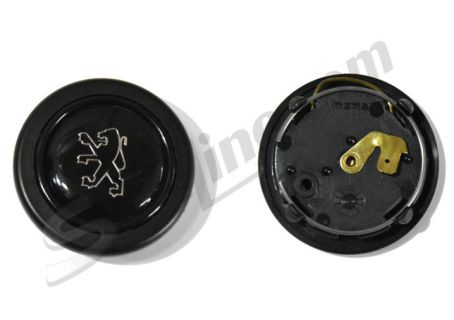 Pulsante clacson Momo usato logo Peugeot