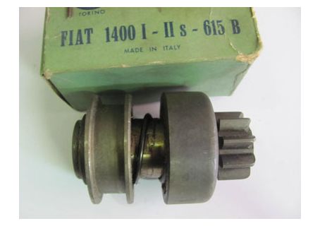Pignone motorino di avviamento (9 denti-6 cave) Fiat 1400 1^ e 2^ serie-615 B