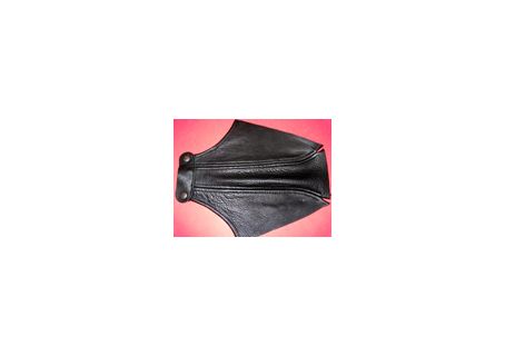 Cuffia freno a mano in pelle nera Alfa Romeo Duetto Spider 87-94