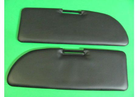 Coppia alette parasole nere Fiat 500 F/L/R