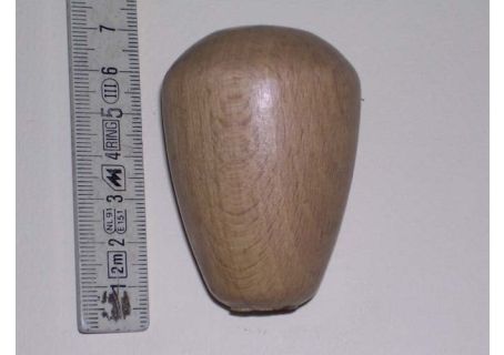 Pomello leva cambio in legno chiaro ad.le Fiat 500 - 850 - Lancia Fulvia Coupé etc.