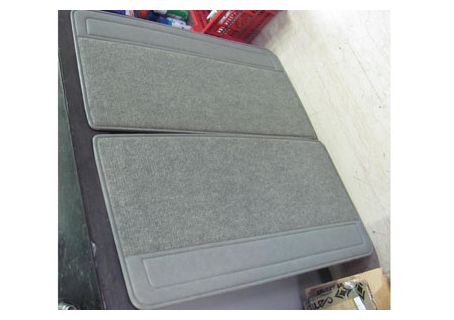 Coppia pannelli porte (moquette grigia e skay) per Fiat 127 1050 CL 2 porte anni '77-'82