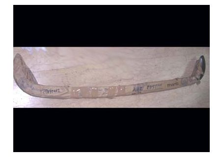 Paraurti posteriore nero Autobianchi A112 mod.'75 (modello base-strip)