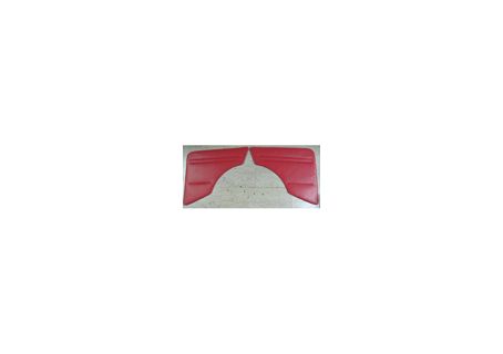 Coppia pannelli posteriori colore rosso Fiat 850 Special