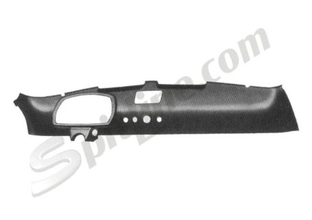 Rivestimento cruscotto nero Fiat 500L