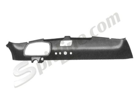 Rivestimento cruscotto nero usato Fiat 500L